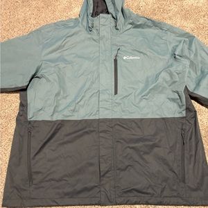 Columbia rain jacket size 3XLT